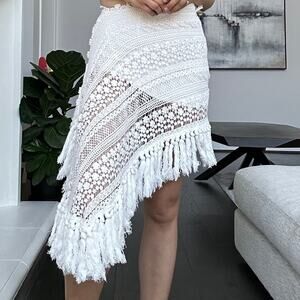 JBQ Just Bee Queen Tulum Cover Up Skirt  New Small
